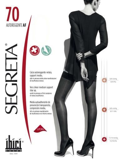 АНТИВАРИКОЗНИ ЧОРАПИ 70 DEN SEGRETA