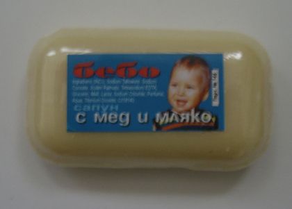 БЕБЕШКИ САПУН С МЕД И МЛЯКО
