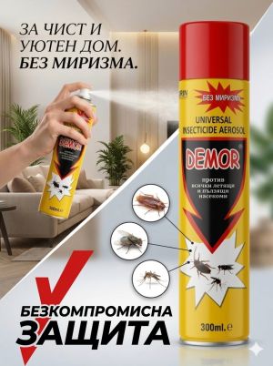 Демор спрей аерозол без миризма